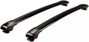 Compatible for Toyota Land Cruiser Prado LC250 J250 2024 2025 Universal Roof Expansion Platform Cargo Carrier Roof Rack Box Crossbar Needed(Crossbar Black)