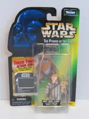 STAR WARS POWER OF THE FORCE POTF SEALED ACTION FIGURE EWOKS WICKET & LOGRAY