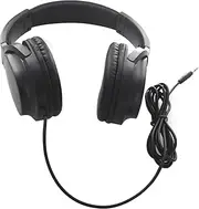 Guitar Amplifier Audio Mixer Over Ear Headset Retractable Foldable Wired Stereo Headphone