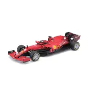 Bburago Licensed 1:43 Scale F1 SF21 Leclerc #16 Racing 2021 Diecast Model Car Red