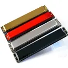 Professional 24 Hole harmonica key C mouth metal organ for beginners> FT