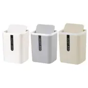for Creative Home Desktop Trash Can Tabletop Small Waste Bin with L