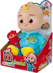 Cocomelon Musical Bed time JJ Doll “Yes Yes Bedtime” Song | Soft Toy with Sounds