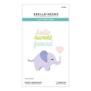 Spellbinders Peanut's Heartfelt Hello Die