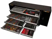 Gearwrench 77017 - Tool Kit - 323 Piece - 58" Trolley + Side Cabinets (x2)