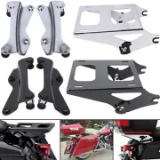 Two-up Tour Pack Pak Docking Mount For Harley Road Glide Street Glide 2014-2024