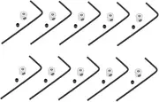 SEWOART 3 Sets Splitter Nozzle Pin Locks Lapel Pin Backs for Backpacks Pin Badge Keepers Secure Pin Backs Display Books Bicycle Accessories Lapel Securer Pin Keeper Wrench Party