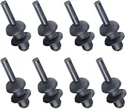 XIXIAO Boot Trunk Parcel Shelf Clip Fit For VW, Fit For Golf 1991-1999 Polo 1994-1997 OpelRear Cord Strap String Mounting Hook Bracket 191867775A Parcel Shelf Anchor(8pc)