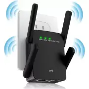 MkMe Tos Fastest WiFi Extender/Booster, Release Up to 74% Faster, 8290 Sq. Ft