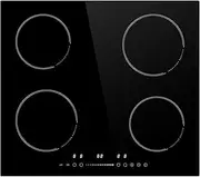 [STARCHARTS] Build-in Induction hob with Italy ILVA Glass, New White LED (Slide Control)