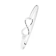 Silver Infinity Bangle