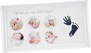 Vaguelly Handprint Footprint Photo Baby Shower Diy Ink Pad Sturdy and Safe for Newborn Keepsake