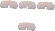 4pcs Hot Compress Eye Mask Reusable Himalayan Salt Eye Pad Heat Therapy Tool for Travel Home Outdoor Use Soothing Comfort Dark Circles