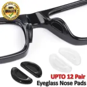 Silicone Anti-Slip Stick On Nose Pads for Eyeglass Sunglasses Glasses Nose Pads