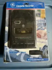 General Electric Compact Cassette Recorder AC/DC Converter NEW Vintage