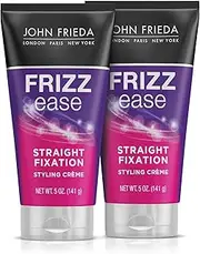 John Frieda Frizz-Ease Straight Fixation Styling Creme - 5 oz - 2 pk