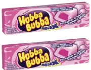 Hubba Bubba Bubble Gum Outrageous Original 5 Pieces (2 Pack)