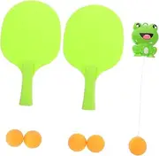 Kisangel Indoor Boys and Girls Table Tennis Training Kit Frog Hanging Trainer for Family Bonding Visual Attention Skills Enhancer
