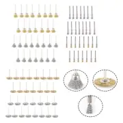 Stainless Steel and Copper Wire Brush Set for Inner Holes and Corners