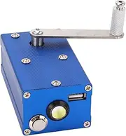 NDNCZDHC HCG 2 Hand Crank Generator USB Portable Emergency Kit with COB Lamp Crank Generator for Aid Operation, Survival Training