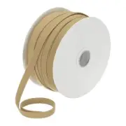 1/4"(0.6cm) 50 Yards Cotton Twill Tape Cotton Ribbons Bias Binding Tape Khaki