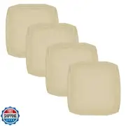 Oslimea Patio Cushion Covers Replacement 24x24x4 inch 4Pack Outdoor Seat Cush