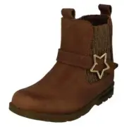 Girls Clarks Ankle Boots Dabi Star