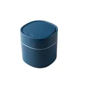 2L Multifunctional Mini Desktop Trash Can Home Car Storage Bin Accessories With Lid Trash Can Living Room Office