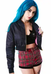 [Lazy Oaf] Kitty Boom Boom Bomber Jacket