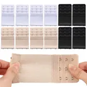 12PCS Adjustable Bra Extenders 3 Hooks Elastic Extension Strap Plus Size For Women