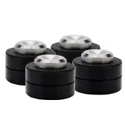 4 Pieces CNC Processed Vibration Control Feet For Turntables 316SS Ball Core