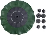 DOITOOL Solar Pump for Water Feature Leaf Design Garden Pond Fountain Easy to Move