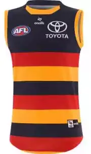 Adelaide Crows 2025 AFL Mens Home Guernsey Sizes S-7XL BNWT