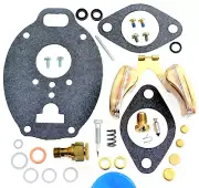 Carburetor Kit Adjustable Main Jet fits Massey Ferguson MF 65 TSX695 TSX893 A09