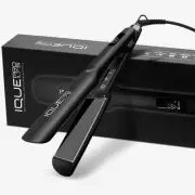 Nano Titanium Flat Iron Hair Straightener and Curler 2 in 1, with Ionic Funct...