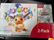 Pokemon Prismatic Evolutions ETB And Booster Bundle Costco Sealed