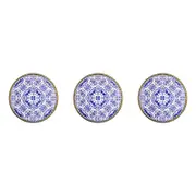 3PK LVD Metal Trivets Santorini Home/Kitchen Decor 20cm Assorted