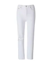 Logo jeans 28 White