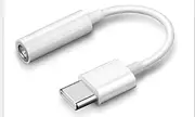 USB-C to 3.5mm AUX Audio Charging Adapter Cable for USB-C Phone