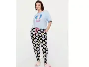 Peter Alexander Women’s Plus Care Bear PJ Pant and Matching Sleep Tee - Size 4+