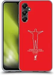 Head Case Designs Officially Licensed Liverpool Football Club Scouse Red Bill Shankly Quotes Gel Case [Military Grade Protection] Compatible with Samsung Galaxy A05s