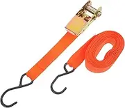 TEHAUX 4Pcs Heavy Duty Ratchet Straps Cargo Tie Down Straps for Trucks Motorcycles Trailers Durable Secure Fastening for Reliable Transport of Appliances and Equipment