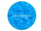Turquoise Gems Stone Coffee Table Top Handmade Mosaic Art Bed side Table Decors