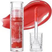 TiaoBug 3.5ML Marble Design Lip Gloss Moisturizing Shiny Lip Balm for Women Girls Lightweight Non Sticky Lip Gloss with Mirror Effect Type 3 One Size