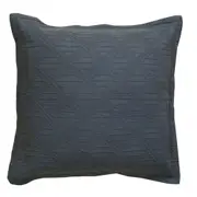 Bianca Hallston Pre-Washed Cotton European Pillowcase 65x65cm Charcoal