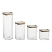 Ecology Store Square Canisters - Set of 4