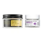 COSRX - Advanced Snail 92 All In One Cream - 100g + APLB - Collagen EGF Peptide Facial Cream - 55ml Set