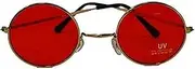 Sweidas Lennon Glasses - Red Tint Lennon Glasses - Red Tint