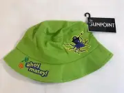 Ahoy Matey Pirate Bucket Style Beach Sun Hat Youth One Size Toddler (CH25)