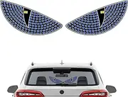Devil Eyes Light for Windshield - Signal Light Car Eyes Lamp,Warning Light Car Decorations, Truck Eyes Car Windshield Eyes, USB Plug-In, Cool Car Accessories